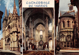 VANNES La Cathédrale  En Trois Vues    30  (scan Recto Verso)MH2937 - Vannes