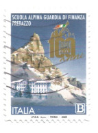 (REPUBBLICA ITALIANA) 2020, SCUOLA ALPINA GUARDIA DI FINANZA, PREDAZZO - Serie Di 1 Francobollo Usato - 2011-20: Gebraucht