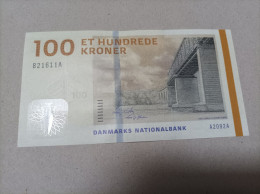 Billete Dinamarca, 100 Kroner, Año 2009, Serie AAA, UNC - Denmark