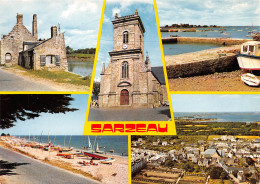SARZEAU Moulin De Pen-Castel, L'église, Le Port De Logéo, La Plage De Roaliguen, Centre  6      (scan Recto Verso)MH2941 - Sarzeau