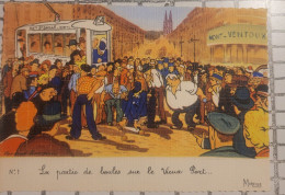 Mont Ventoux. N°1. La Partie De Boules Sur Le Vieux Port - Altri & Non Classificati