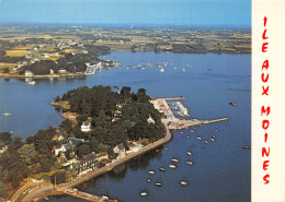 ILE AUX MOINES  Vue Générale Du Port Et L'hôtel De La Brise     3  (scan Recto Verso)MH2943 - Ile Aux Moines