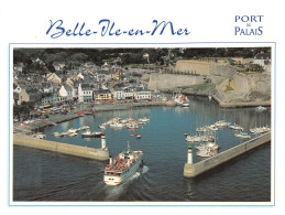 BELLE-ILE-EN-MER  L'Acadie, Courrier De Belle-île, Arrivant Au Port Du Palais   1 (scan Recto Verso)MH2944 - Belle Ile En Mer