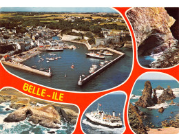 BELLE ILE EN MER  Multivues    19 (scan Recto Verso)MH2947 - Belle Ile En Mer