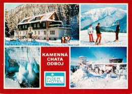 73481110 Nizke Tatry Kamenna Chata Odboj Bergbaude Wintersport Niedere Tatra Hoe - Slowakije