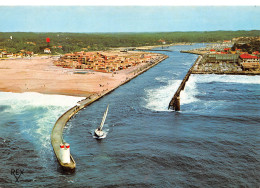 CAPBRETON  Vue Aérienne De La Passe. A Gauche, Les Terrasses De L'Océan    6 (scan Recto Verso)MH2950 - Capbreton