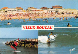 VIEUX BOUCAU  La Plage De L'Océan    5 (scan Recto Verso)MH2950 - Vieux Boucau