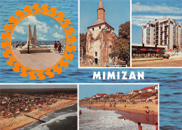MIMIZAN  Vue Générale De La Plage, Le Monument Des Ailes, Hôtel Côte D'argent    31 (scan Recto Verso)MH2951 - Mimizan