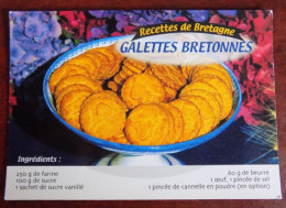 Cpm Recette Des Galettes Bretonnes - Recettes (cuisine)