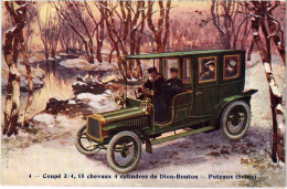 PC ADVERTISEMENT DION-BOUTON AUTOMOBILE (a57338) - Otros & Sin Clasificación