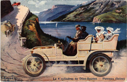 PC ADVERTISEMENT DION-BOUTON AUTOMOBILE (a57332) - Otros & Sin Clasificación