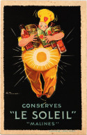 PC ADVERTISEMENT CONSERVES LE SOLEIL MALINES CANNED GOODS (a57310) - Publicidad