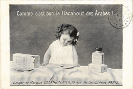 PC ADVERTISEMENT RACAHOUT DES ARABES (a57280) - Publicité