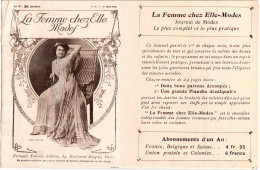 PC ADVERTISEMENT LA FEMME CHEZ ELLE-MODES FASHION (a57127) - Publicidad