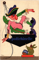 PC ADVERTISEMENT LE POLICHINELLE CHAUSSURES RAOUL SHOES (a57083) - Werbepostkarten