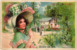 PC ADVERTISEMENT SPA LA GERONSTERE ELIXIR DE SPA TRAVEL POSTER (a57052) - Advertising