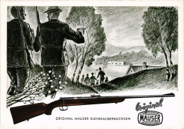 PC ADVERTISEMENT MAUSER KLEINKALIBERBÜCHSEN GUN ARMS (a56987) - Publicidad