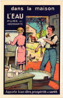 PC ADVERTISEMENT DANS LA MAISON L'EAU PURE ET ABONDANTE WATER (a56882) - Publicidad