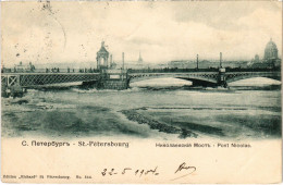 PC RUSSIA ST. PETERSBURG NICHOLAS BRIDGE (a56326) - Russie