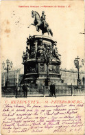 PC RUSSIA ST. PETERSBURG MONUMENT NICHOLAS I (a56197) - Russia