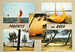 PARENTIS EN BORN  Son Lac, Camping Au Bord Du Lac     10 (scan Recto Verso)MH2959 - Sonstige & Ohne Zuordnung
