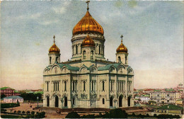 PC RUSSIA MOSCOW MOSKVA CATHEDRAL OF CHRIST THE SAVIOUR (a55504) - Rusland