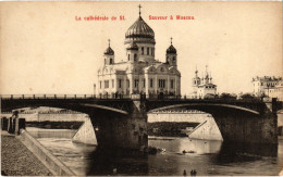 PC RUSSIA MOSCOW MOSKVA CATHEDRAL OF CHRIST THE SAVIOUR (a55501) - Rusland