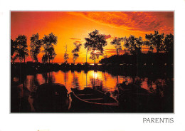 PARENTIS EN BORN  Coucher De Soleil Sur Le Lac    6 (scan Recto Verso)MH2962 - Andere & Zonder Classificatie