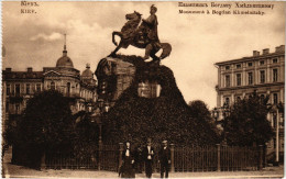 PC UKRAINE KIEV KYIV MONUMENT BOHDAN KHELMNYTSKY (a55200) - Ucraina