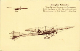 PC AVIATION MONOPLAN ANTOINETTE (a55014) - Otros & Sin Clasificación