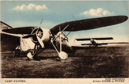 PC AVIATION AVION LOIRE ET POTEZ CAMP D'AVOR (a54942) - Autres & Non Classés