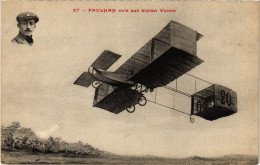 PC AVIATION PILOT AVIATOR PAULHAN SUR BIPLAN VOISIN (a54837) - Aviadores