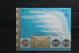 Brasilien Block 47 Mit 1870 Postfrisch #TW501 - Autres & Non Classés