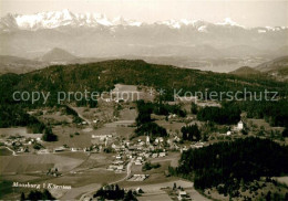 73480893 Moosburg Kaernten Alpenpanorama Fliegeraufnahme Moosburg Kaernten - Sonstige & Ohne Zuordnung