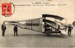 PC AVIATION ISSY-LES-MOULINEAUX TRI-PLAN BOUSSON-BORGNIS (a54728) - Sonstige & Ohne Zuordnung