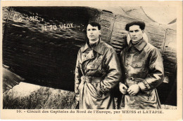 PC AVIATION PILOT AVIATOR WEISS ET LATAPIE (a54681) - Airmen, Fliers