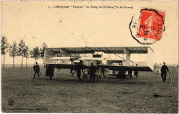 PC AVIATION AEROPLANE FARMAN CAMP DE CHALONS (a54662) - Otros & Sin Clasificación