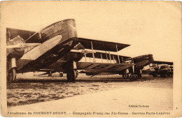 PC AVIATION AERODROME DE BOURGET-DUGNY AIR FRANCE (a54590) - Aérodromes