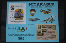 Nicaragua Block 111 Postfrisch #FF948 - Other & Unclassified