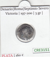 CRE3151 MONEDA ROMAMA DENARIO VER DESCRIPCION EN FOTO - Other & Unclassified