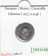 CRE3149 MONEDA ROMAMA DENARIO VER DESCRIPCION EN FOTO - Andere & Zonder Classificatie