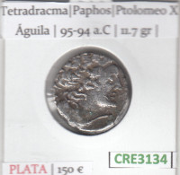 CRE3134 MONEDA GRIEGA TETRADRACMA VER DESCRIPCION EN FOTO - Griegas