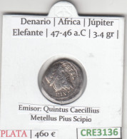 CRE3136 MONEDA ROMAMA DENARIO VER DESCRIPCION EN FOTO - Republic (280 BC To 27 BC)