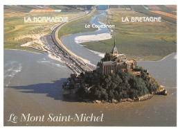 LE MONT SAINT MICHEL   Le Mont Et La Rivière Le Couesnon  11 (scan Recto Verso)MH2967 - Le Mont Saint Michel