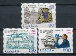 Italia 1981. Yvert 1495-97 ** MNH. - 1981-90: Nieuw/plakker