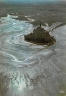 LE MONT SAINT MICHEL  Le Mont Saint Michel Et Les Sables Vue Aérienne     9 (scan Recto Verso)MH2968 - Le Mont Saint Michel