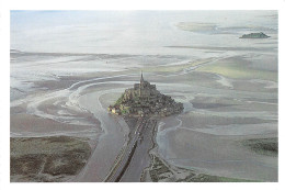 LE MONT SAINT MICHEL   Le Mont  Vu Du Ciel     42 (scan Recto Verso)MH2968 - Le Mont Saint Michel