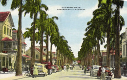 PC SURINAME PARAMARIBO JODENBREESTRAAT, VINTAGE POSTCARD (b53705) - Suriname