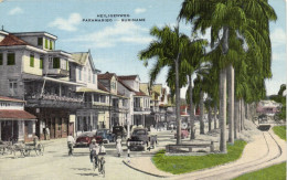 PC SURINAME PARAMARIBO HEILIGENWEG, VINTAGE POSTCARD (b53700) - Suriname