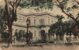 PC SINGAPORE RAFFLES MUSEUM AND LIBRARY, VINTAGE POSTCARD (b53682) - Singapore